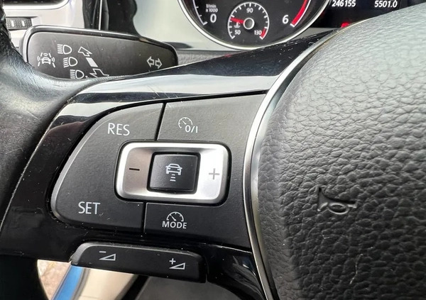 Volkswagen Golf cena 36900 przebieg: 246000, rok produkcji 2014 z Dobra małe 781